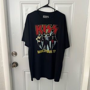 Kiss Band Graphic Tee size XL